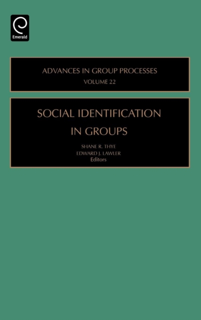 Social Identification in Groups, Hardback Book