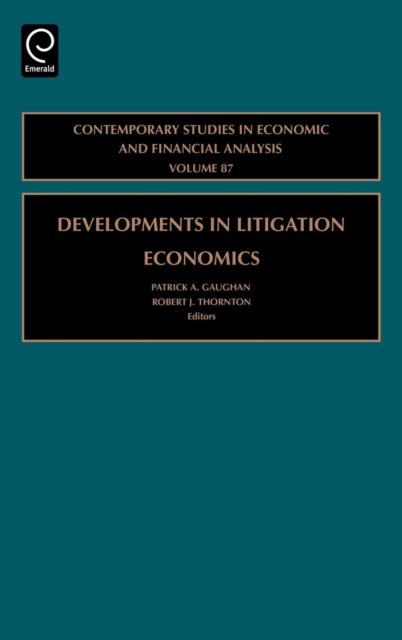 Developments in Litigation Economics, Hardback Book
