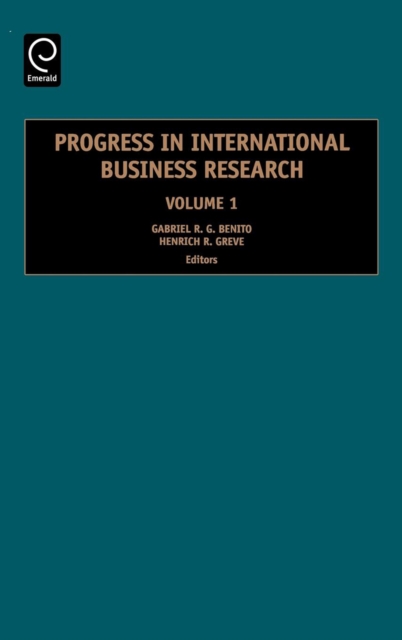Progress in International Business Research, Hardback Book