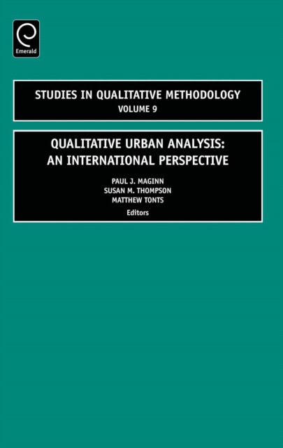 Qualitative Urban Analysis : An International Perspective, Hardback Book