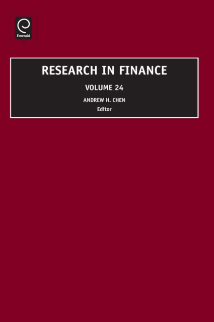 Research in Finance, Hardback Book