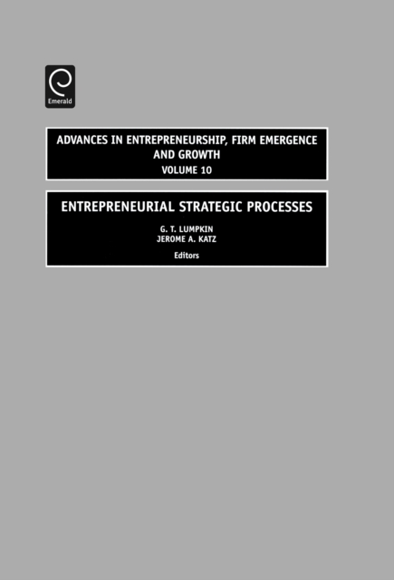 Entrepreneurial Strategic Processes, Hardback Book