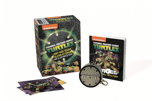 Teenage Mutant Ninja Turtles: Light-and-Sound Talking Keychain and Illustrated Book, Mixed media product Book