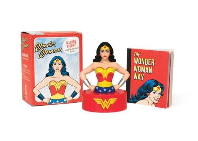 Wonder Woman Talking Figure and Illustrated Book, Mixed media product Book