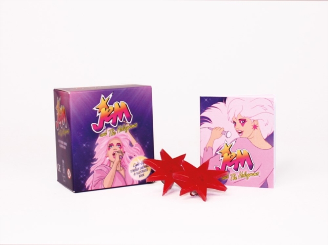 Jem and the Holograms: Light-Up Synergy Earrings and Illustrated Book, Mixed media product Book
