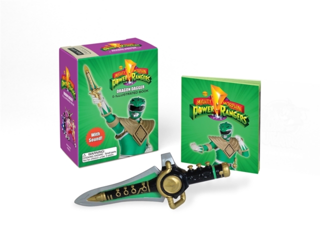 Mighty Morphin Power Rangers Dragon Dagger and Sticker Book : With Sound!, Paperback / softback Book