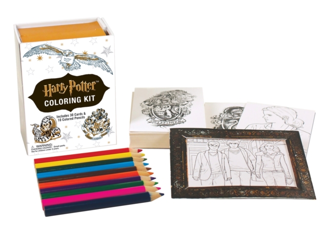 Harry Potter Coloring Kit, Mixed media product Book