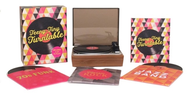 Teeny-Tiny Turntable : Includes 3 Mini-LPs to Play!, Multiple-component retail product Book