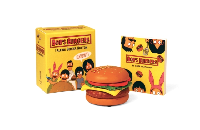 Bob's Burgers Talking Burger Button, Mixed media product Book