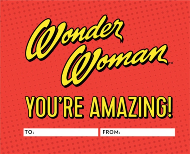 Wonder Woman: You're Amazing! : A Fill-In Book, Hardback Book