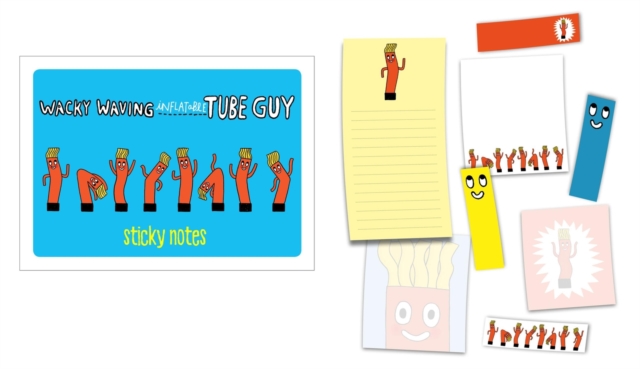 Wacky Waving Inflatable Tube Guy Sticky Notes : 488 Notes to Stick and Share, Paperback / softback Book