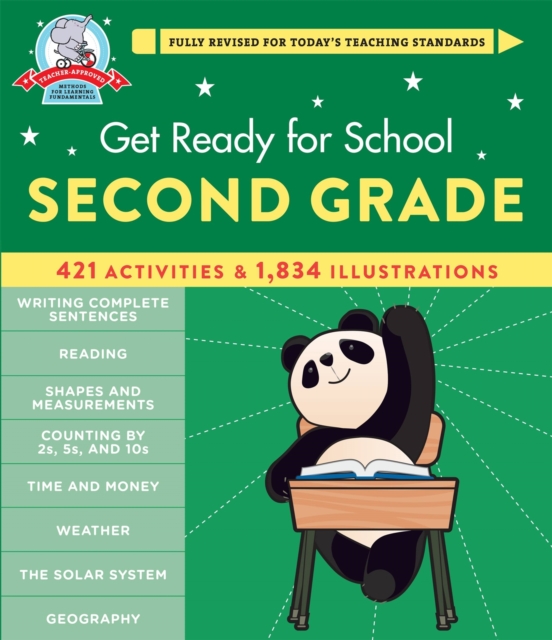Get Ready for School: Second Grade (Revised and Updated), Spiral bound Book