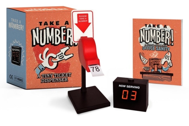 Take a Number! : A Tiny Ticket Dispenser, Mixed media product Book