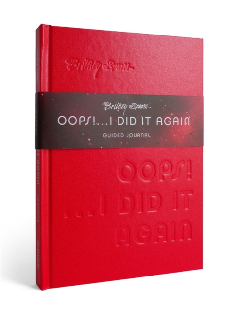Britney Spears Oops! I Did It Again Guided Journal, Hardback Book