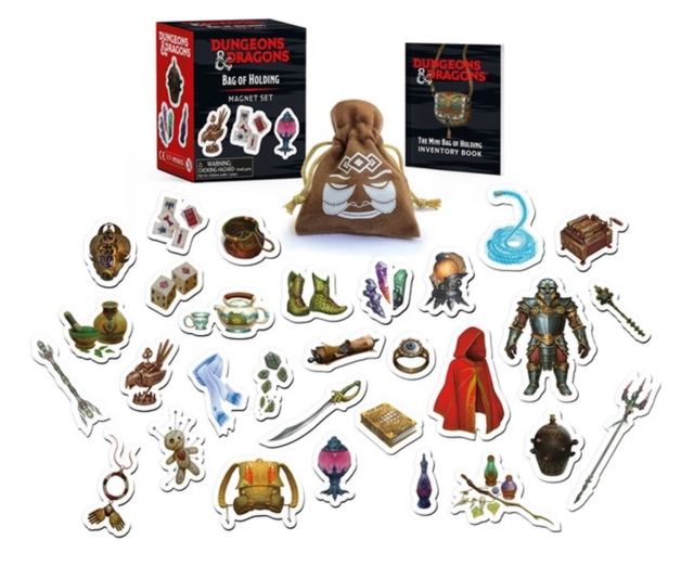 Dungeons & Dragons: Bag of Holding Magnet Set, Mixed media product Book