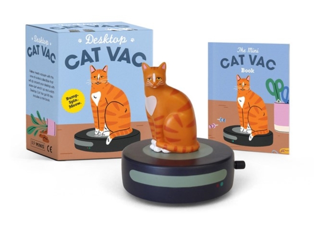 Desktop Cat Vac, Mixed media product Book
