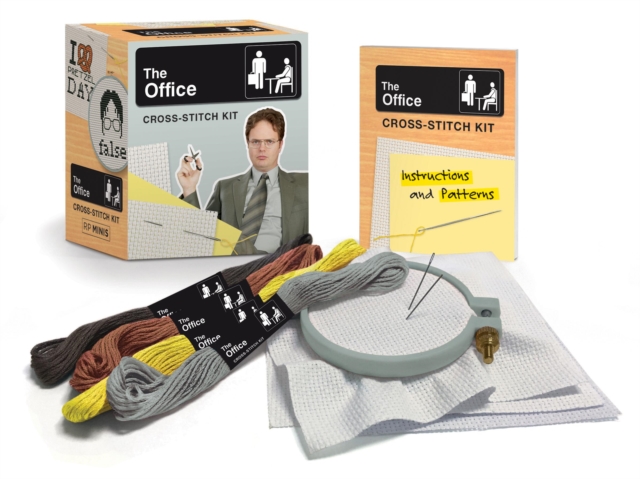 The Office Cross-Stitch Kit, Mixed media product Book