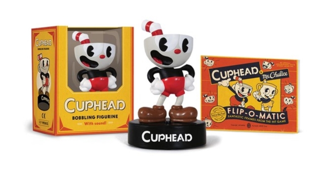 Cuphead Bobbling Figurine : With sound!, Mixed media product Book