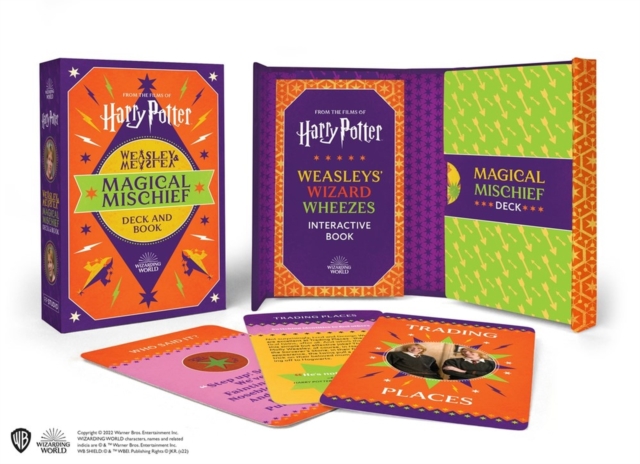 Harry Potter Weasley & Weasley Magical Mischief Deck and Book, Undefined Book