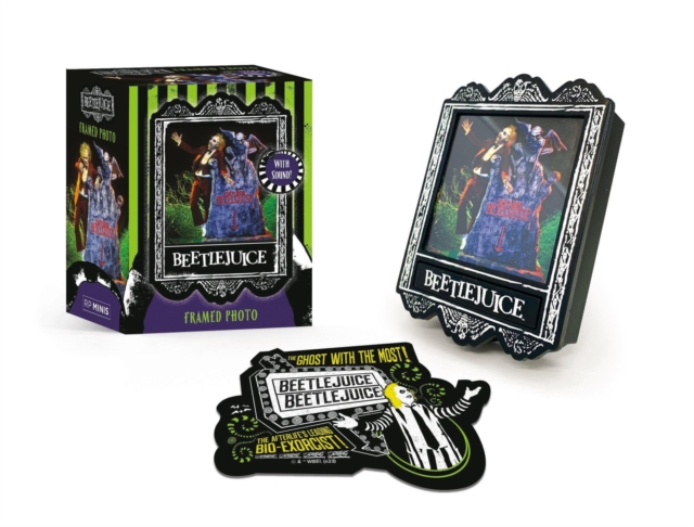 Beetlejuice: Framed Photo : With Sound!, Multiple-component retail product Book