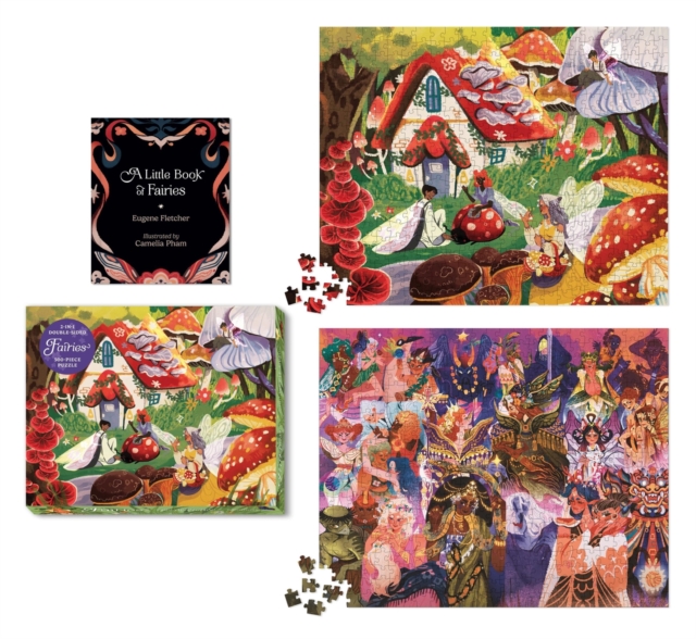 Fairies 2-in-1 Double-Sided 500-Piece Puzzle, Multiple-component retail product Book