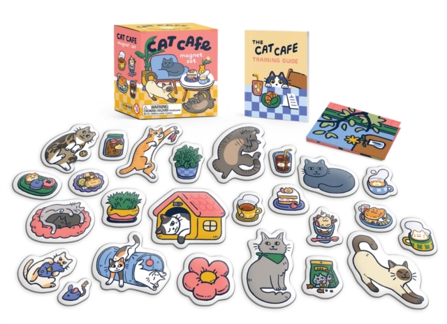 Cat Cafe Magnet Set : Meow!, Multiple-component retail product Book