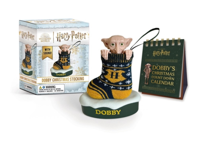 Harry Potter Dobby Christmas Stocking : With Sound!, Multiple-component retail product Book
