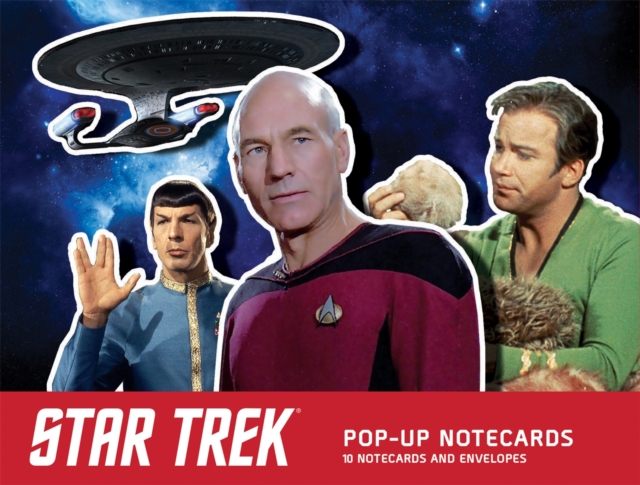 Star Trek Pop-Up Notecards : 10 Notecards and Envelopes, Hardback Book