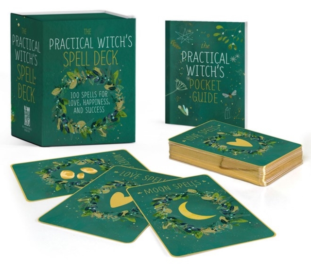 The Practical Witch's Spell Deck : 100 Spells for Love, Happiness, and Success, Mixed media product Book
