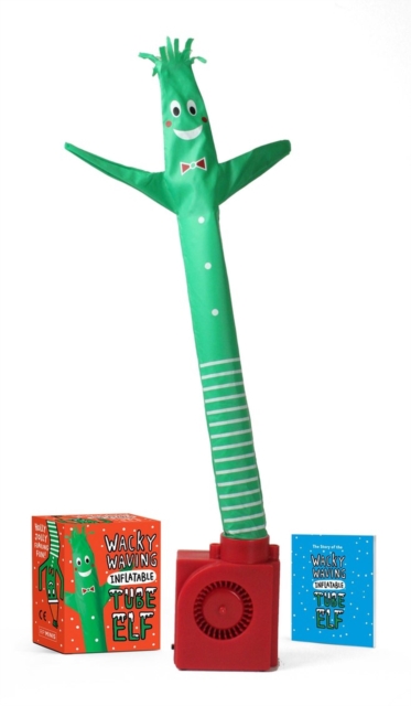 Wacky Waving Inflatable Tube Elf, Multiple-component retail product Book