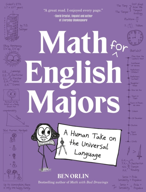 Math for English Majors : A Human Take on the Universal Language, Hardback Book