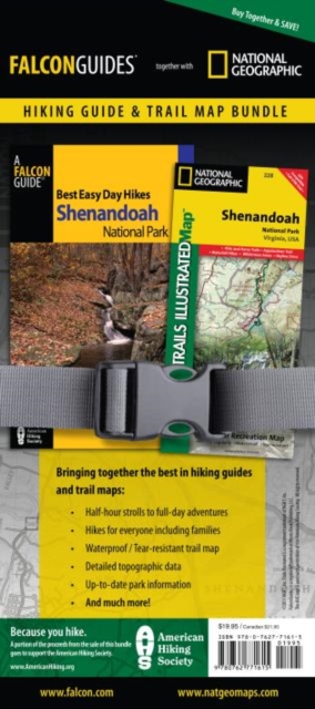 Best Easy Day Hiking Guide and Trail Map Bundle: Shenandoah National Park, Mixed media product Book