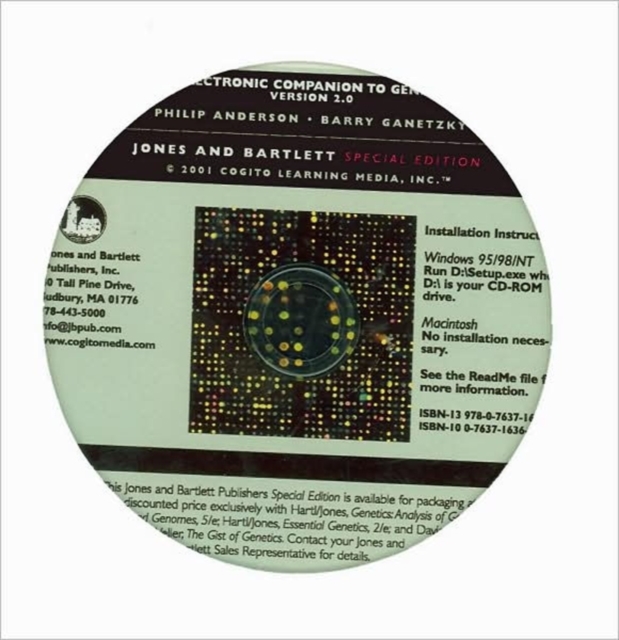 Electronic Companion to Genetics, CD-ROM Book