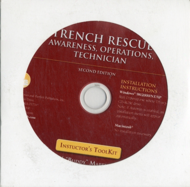 Trench Rescue : Instructor's Toolkit, CD-ROM Book