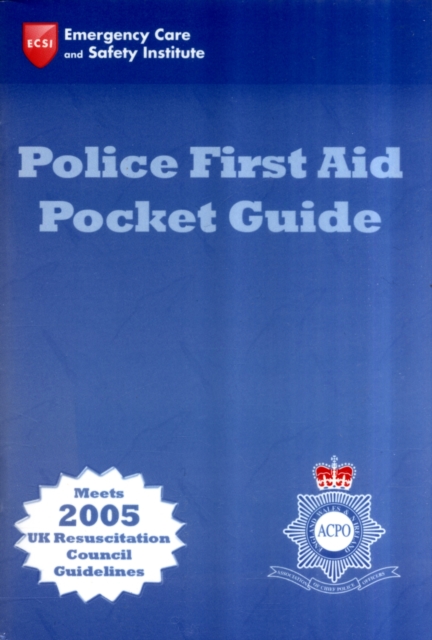 Police First Aid Pocket Guide, Paperback Book