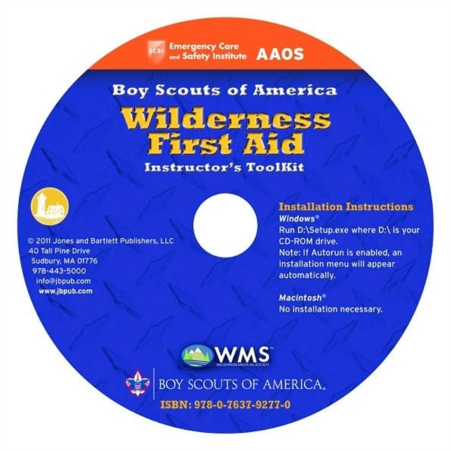 Boy Scouts Of America Wilderness First Aid Instructor's Toolkit CD-ROM, CD-Audio Book