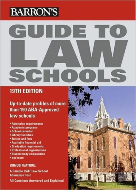 Guide to Law Schools, Paperback Book