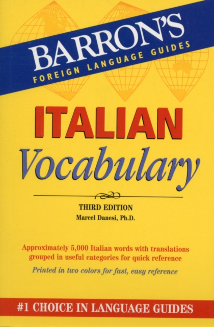 Italian Vocabulary, Paperback / softback Book
