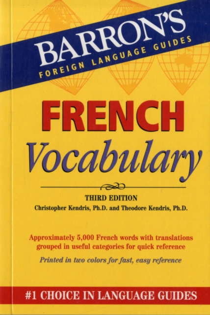 French Vocabulary, Paperback / softback Book