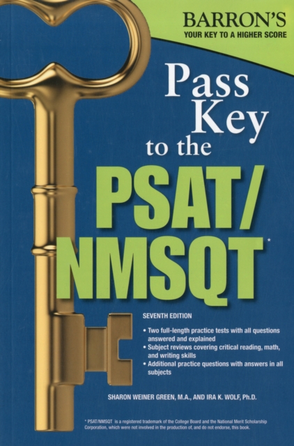 Pass Key to the PSAT/NMSQT, Paperback / softback Book