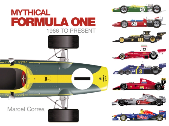 Mythical Formula One : 1966 to Present, Hardback Book