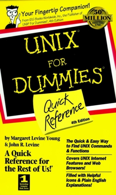 UNIX For Dummies Quick Reference, Paperback / softback Book