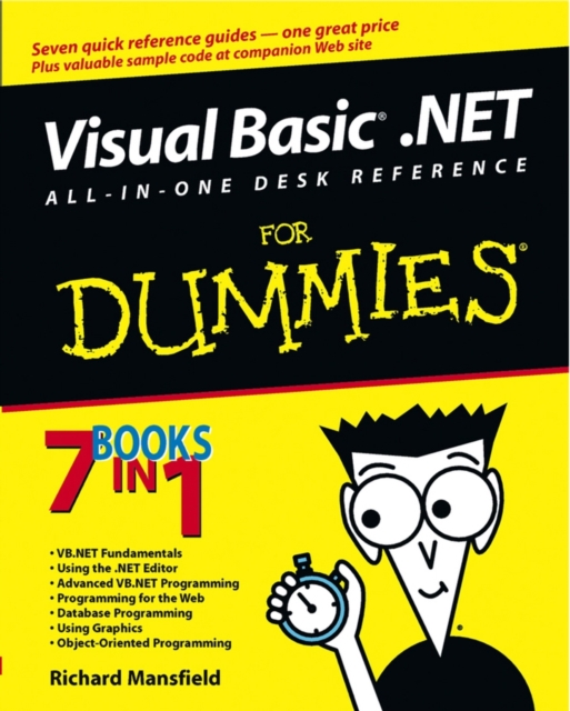 Visual Basic .NET All-In-One Desk Reference For Dummies, Paperback / softback Book