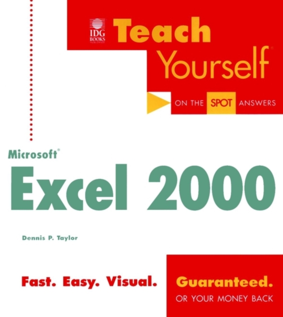 Teach Yourself Microsoft Excel 2000, Paperback / softback Book