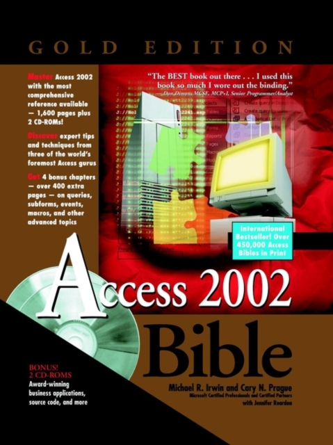 Access 2002 Bible (Gold Edition), Hardback Book