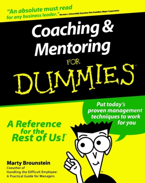 Coaching and Mentoring For Dummies, Paperback / softback Book