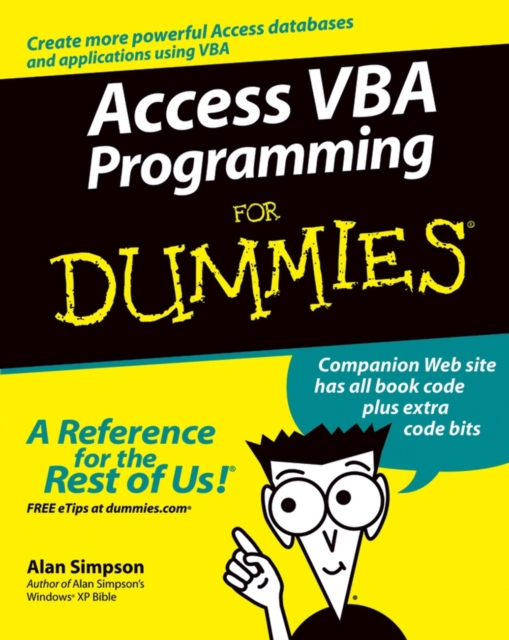 Access VBA Programming For Dummies, Paperback / softback Book