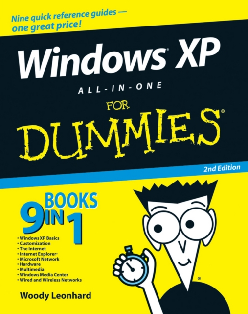 Windows XP All-in-One Desk Reference For Dummies, Paperback Book