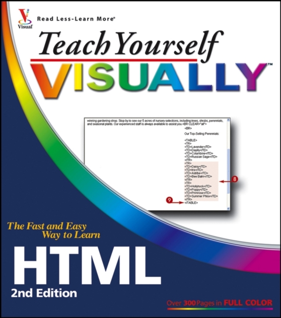 Teach Yourself Visually HTML, Paperback Book