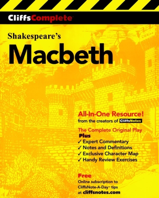 CliffsComplete Shakespeare's Macbeth, Paperback / softback Book